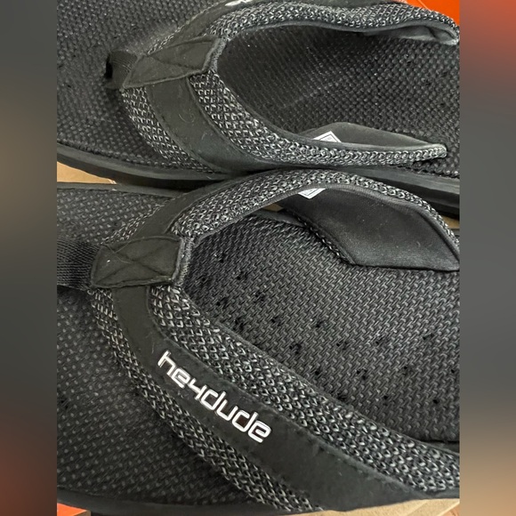 Hey Dude Men’s Sami Free Size 8 Black - Picture 2 of 4